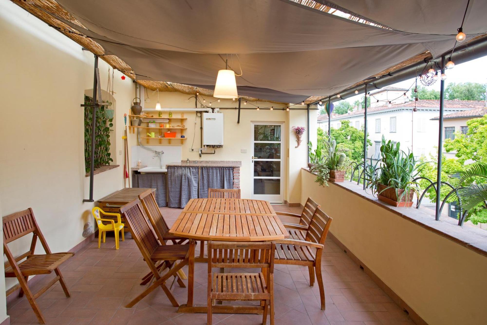 Casa San Girolamo Historic Flat With Cosy Terrace In Lucca'S City Centre المظهر الخارجي الصورة